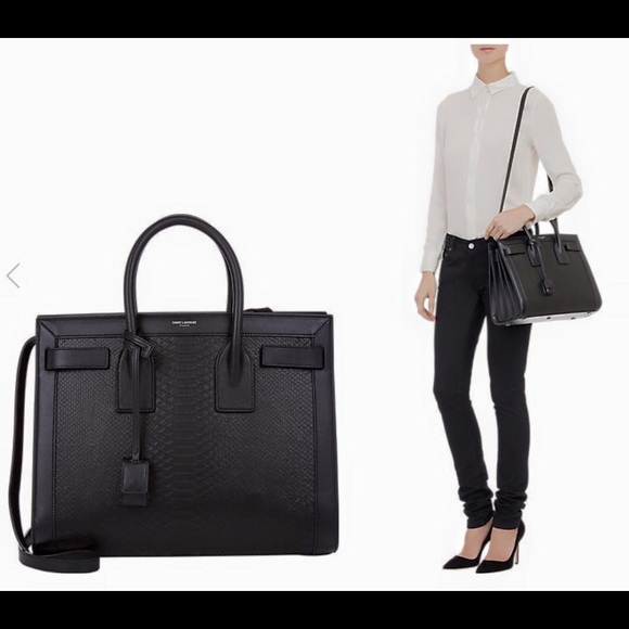 YSL Python Print Sac de Jour - Picture 7 of 14